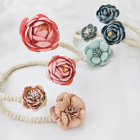 Branch Flower Flexible Metal Curtain Buckle
