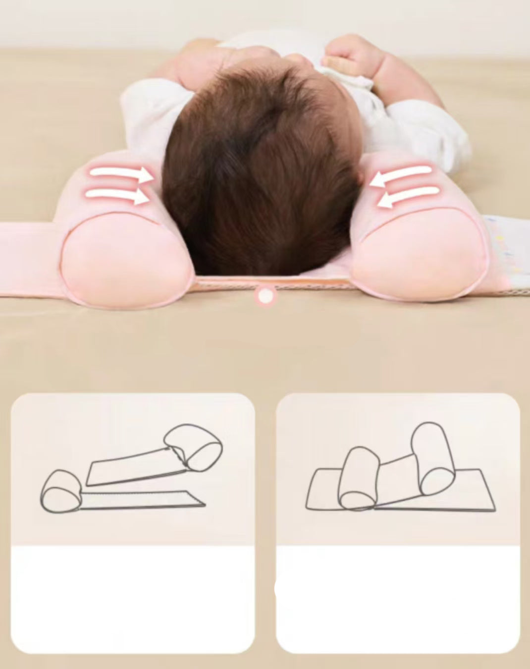 Baby Shaping Head Support Pillow