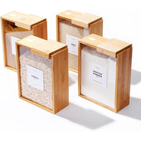 Premium Wooden Grain Dispenser