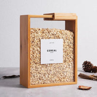 Premium Wooden Grain Dispenser