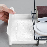 Sponge, Brush, Soap & Towel Holder Organizer Stand