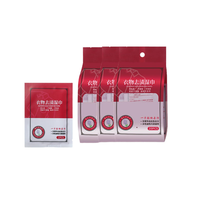 Clothing Care Clean Wipes