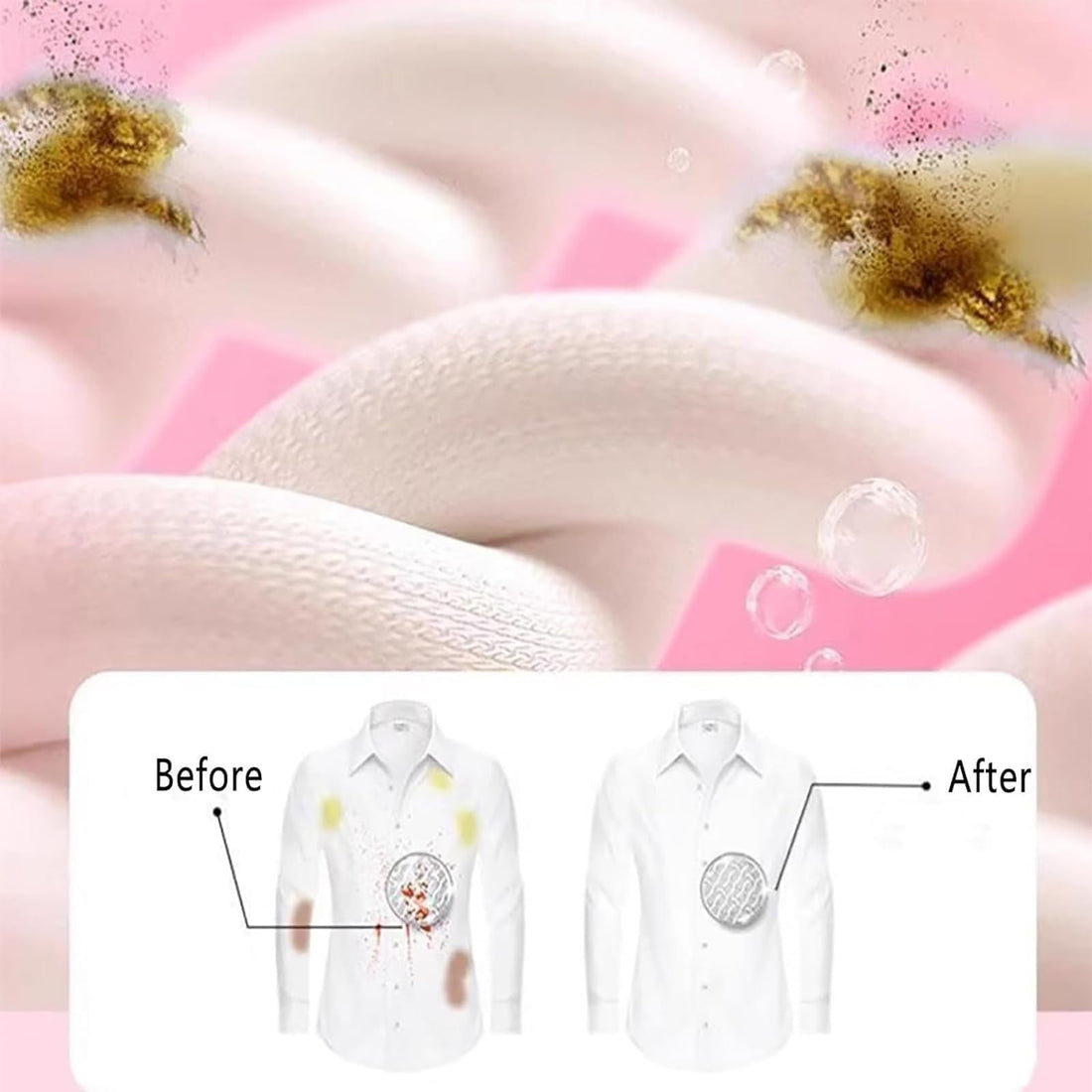 Clothing Care Clean Wipes