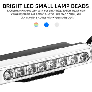 2pcs Automatic Wind Power LED Car Decorative Lights