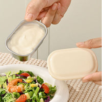 Stainless Steel Sauce Cup with Lid