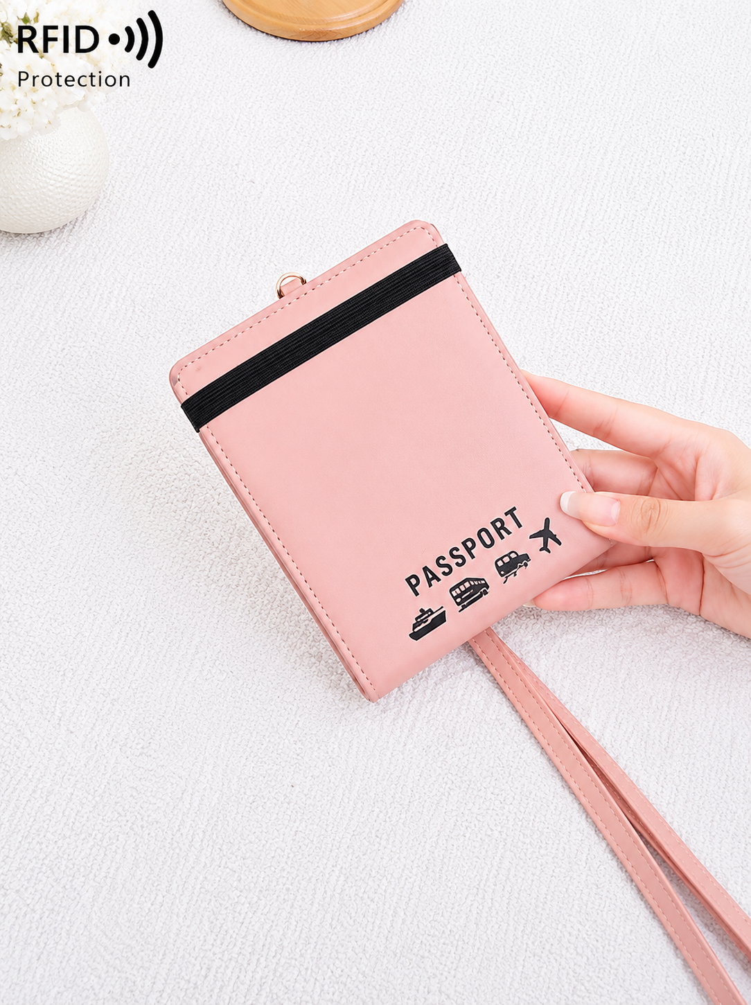 TravelGuard PVC Passport Holder