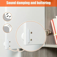 20pcs- Silicone Cabinet Door Bumper Strips