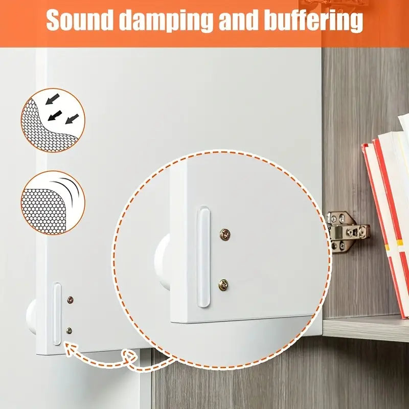 20pcs- Silicone Cabinet Door Bumper Strips