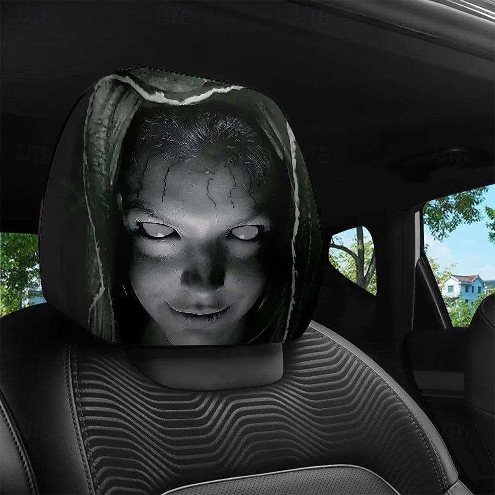 Ghost Funny Cartoon Car Covers