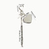 GlowLipstick Charm Keychain