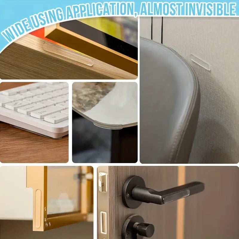 20pcs- Silicone Cabinet Door Bumper Strips