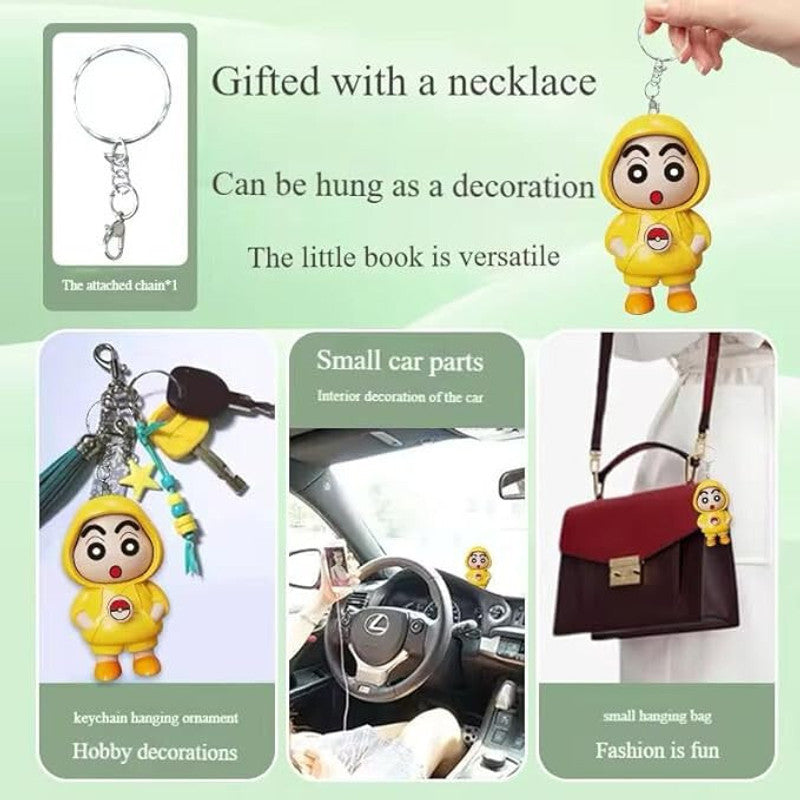 Nitimatta Shinchan Face Changing Keychain