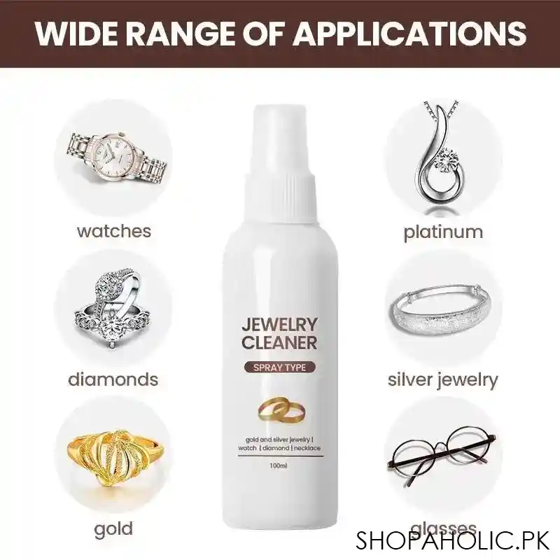 Jewelry Cleaning &amp; Polishing Spray