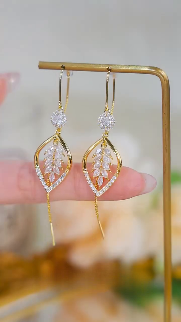 High Luxury Long Earrings
