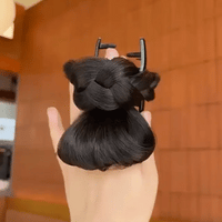 Chic Synthetic Hair Bun Clip