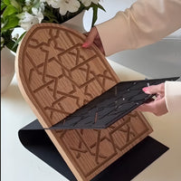 Elegant Wooden Quran Stand