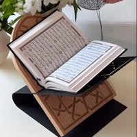 Elegant Wooden Quran Stand