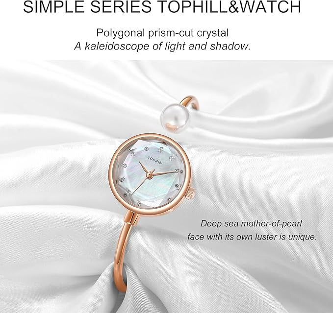 Elegant Bangle Style Watch
