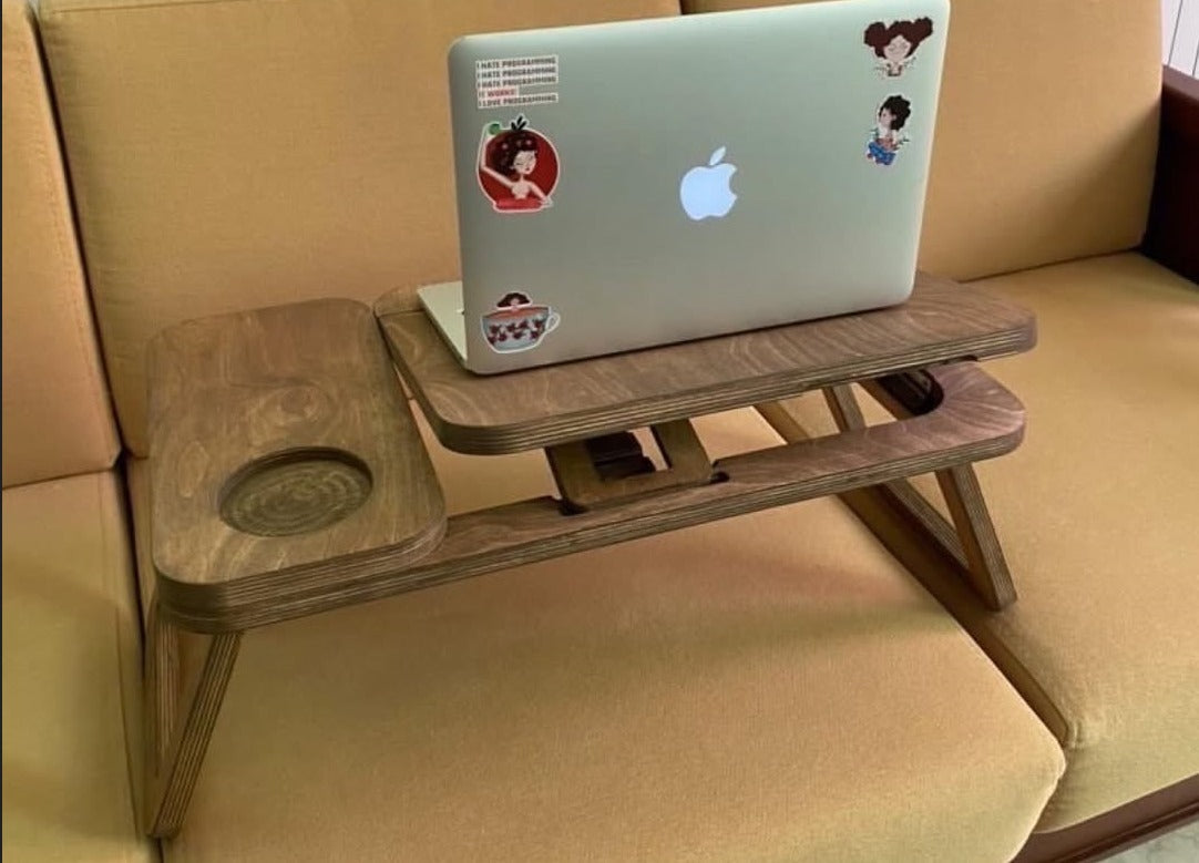 Wood Adjustable Laptop Desk