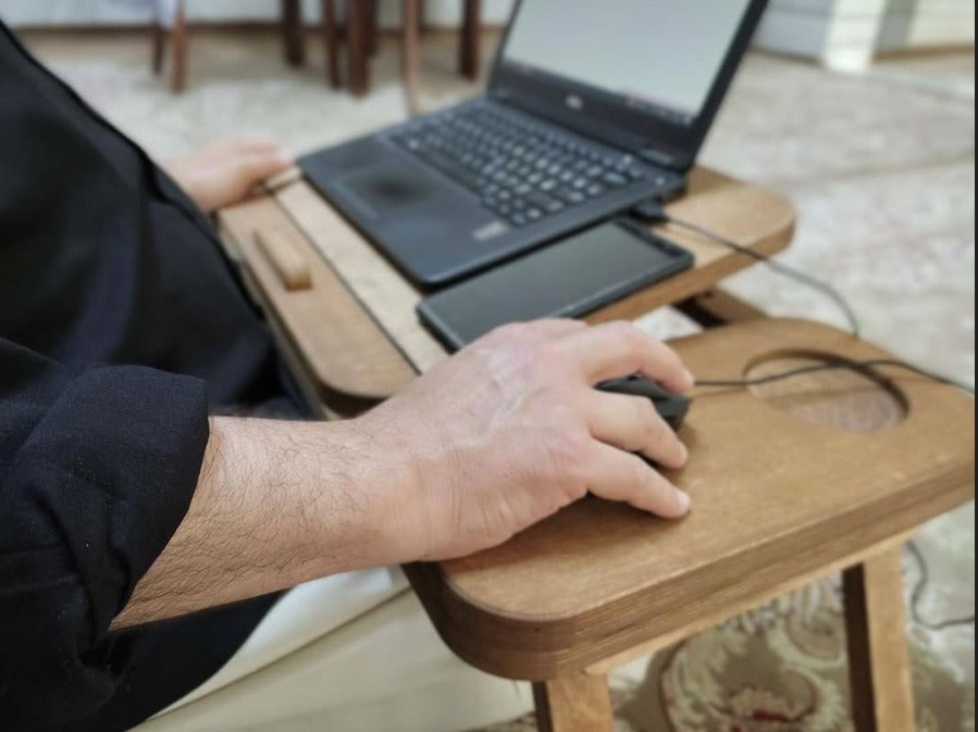Wood Adjustable Laptop Desk