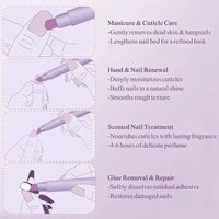 3-in-1 Nail Care Pen with Ceramic Tip