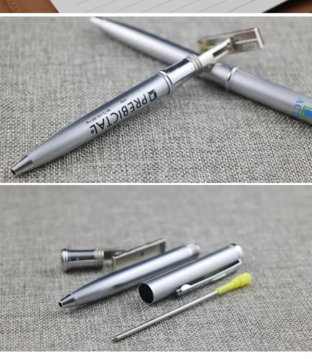 Unique Signature Pocket Pen with Stamp