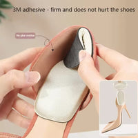 Reusable T-Shaped Sponge Heel Grips for Women Shoes