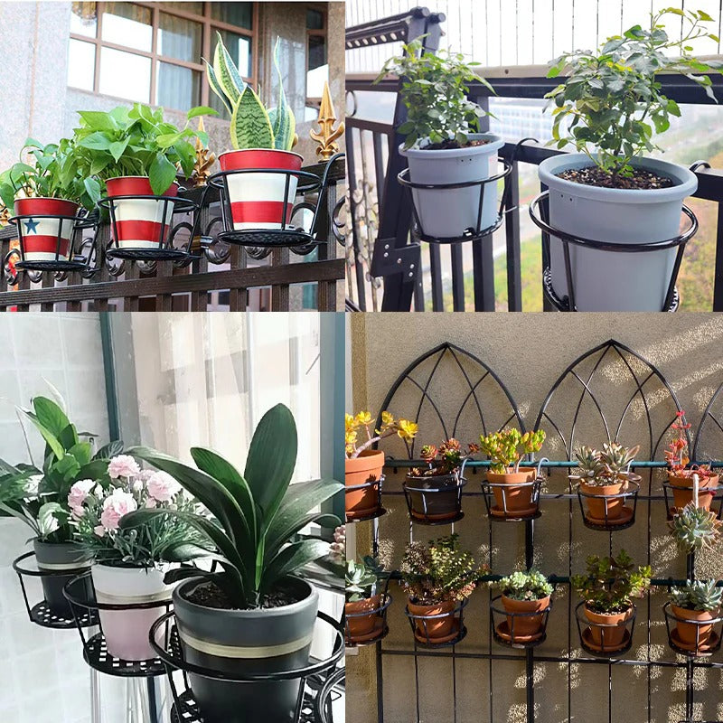 Elegant Hanging Flower Stand for Potted Plants