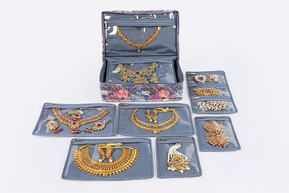 Multi Layer Jewelry Storage Pouch