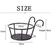 Elegant Hanging Flower Stand for Potted Plants