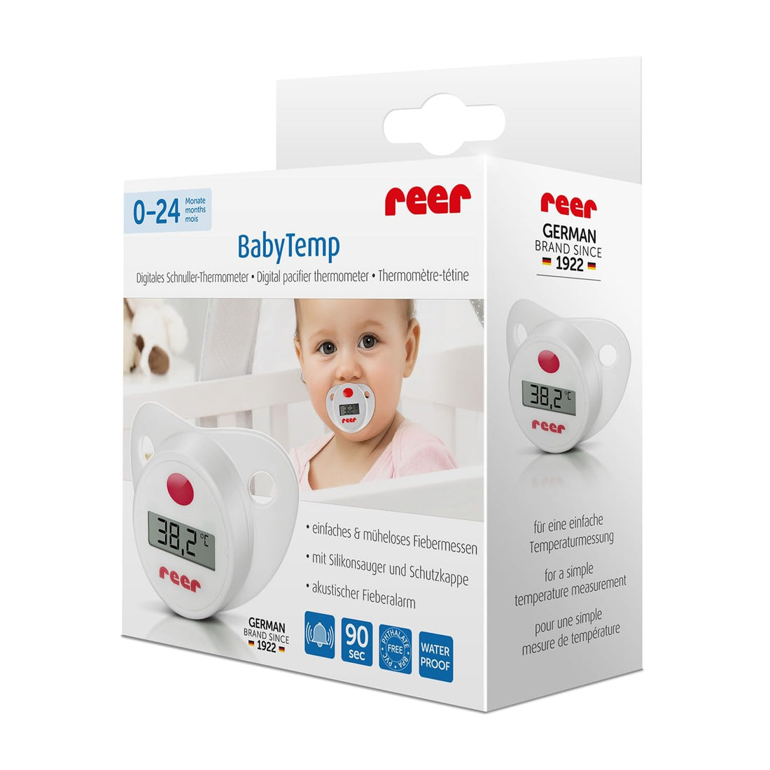 Digital BabyTemp Pacifier Thermometer