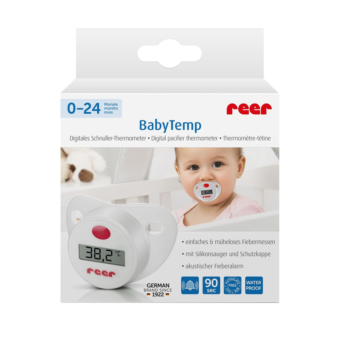Digital BabyTemp Pacifier Thermometer