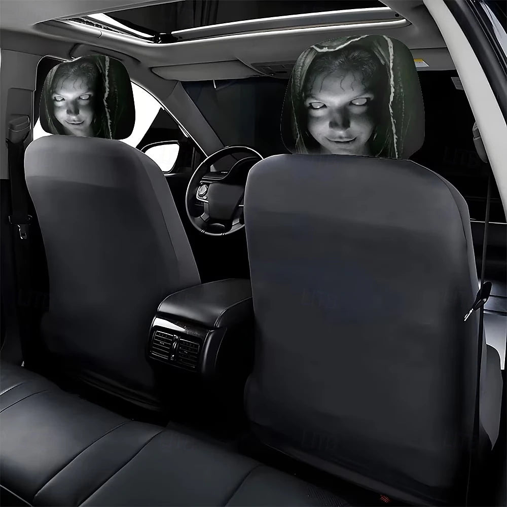 Ghost Funny Cartoon Car Covers