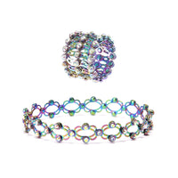 Stretchable Shiny Crystal Ring Bracelet