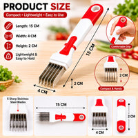 Multi-Blade Quick Vegetable Cutter