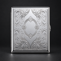 Vintage Silver Engraved Wallet