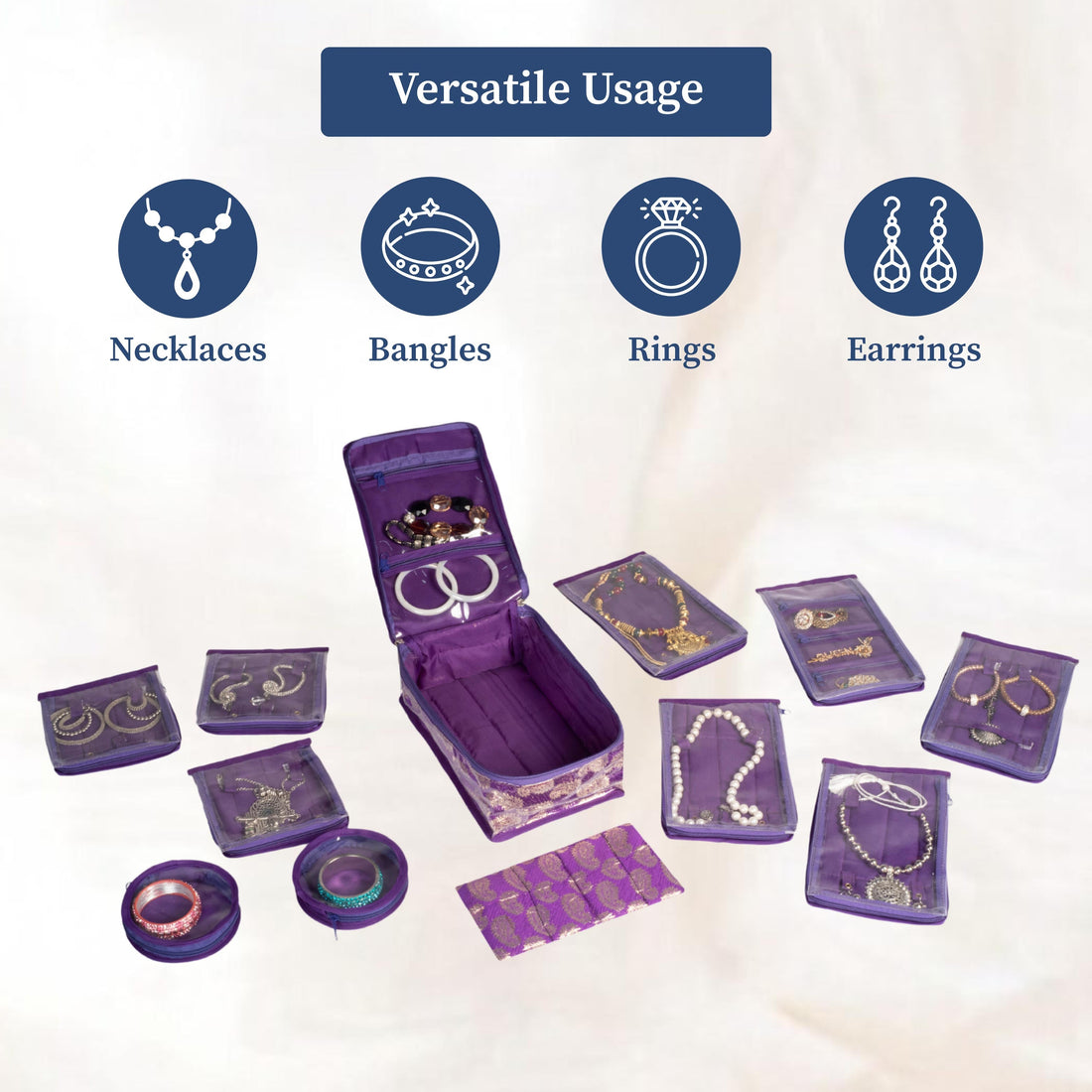 Luxury Travel Jewelry Bag