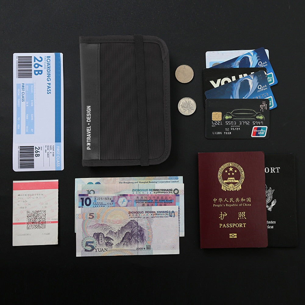 Premium Travel Passport Wallet