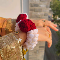 Crochet Rose Gajra