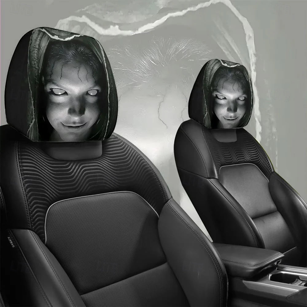 Ghost Funny Cartoon Car Covers