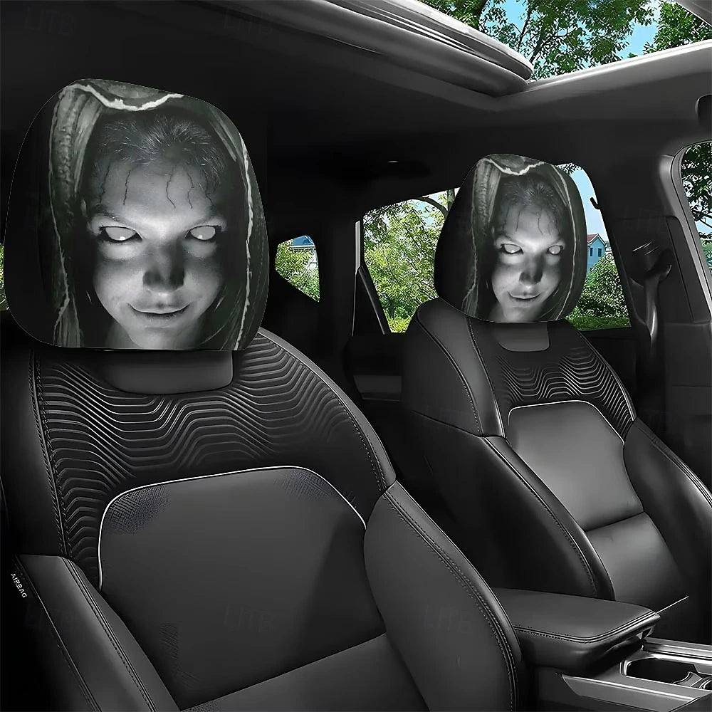 Ghost Funny Cartoon Car Covers